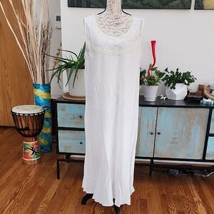 NEW - Liliana Panconesi Neiman Marcus 100% Cotton Nightgown